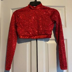 Kids Two-Piece Jazz Dance Costume